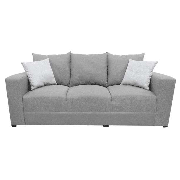 Sala Modular 3-2-1 Milán Color Gris Plata 2