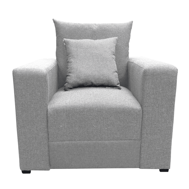 Sala Modular 3-2-1 Milán Color Gris Plata 4